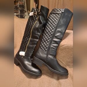 Black Tall Boots 9.5